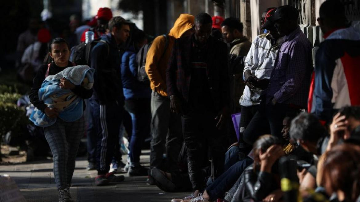 Migrantes en México. Foto: Reuters