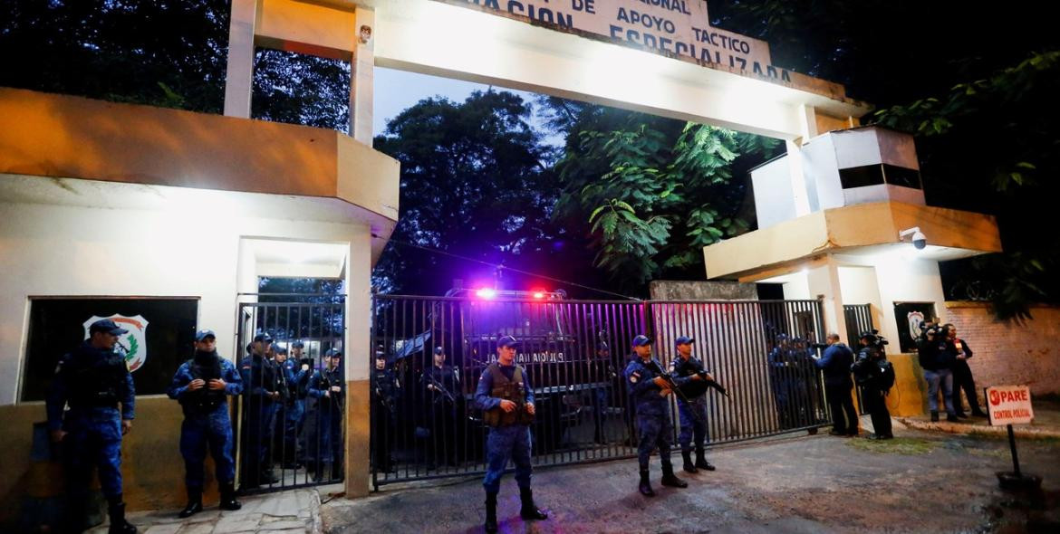 Detención del Paraguayo Cubas. Foto: Reuters