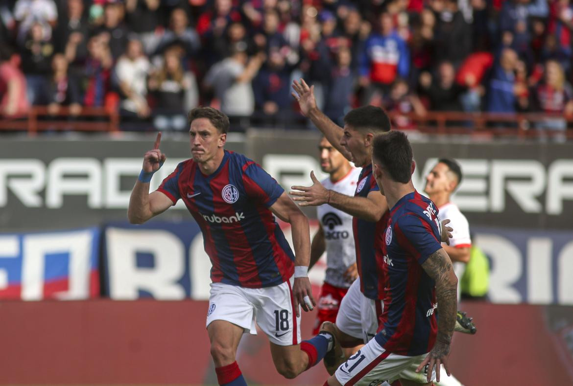 Andrés Vombergar 18; San Lorenzo vs. Instituto. Foto: NA.