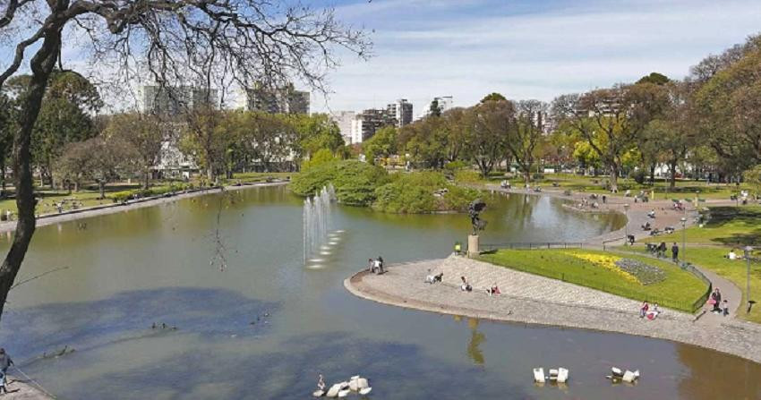 Parque Centenario, Buenos Aires. Foto: NA