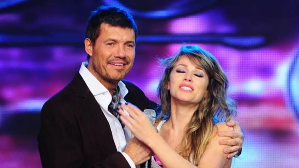 Marcelo Tinelli y Coki Ramírez. Foto: captura eltrece.