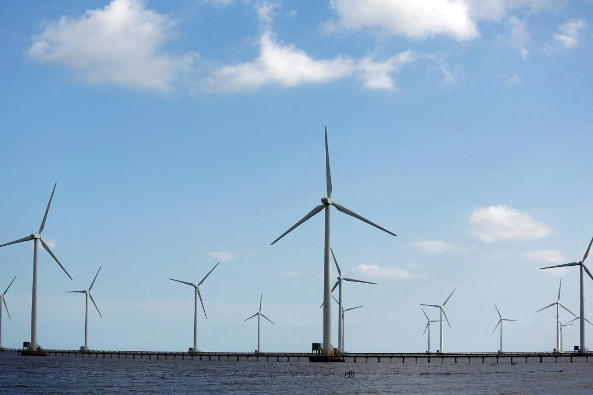 Energía eólica. Foto: Reuters.