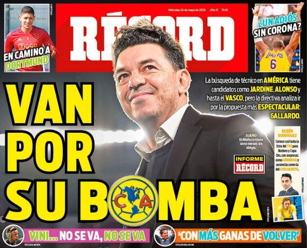 Marcelo Gallardo es pretendido por América de México. Foto: Gentileza Récord.