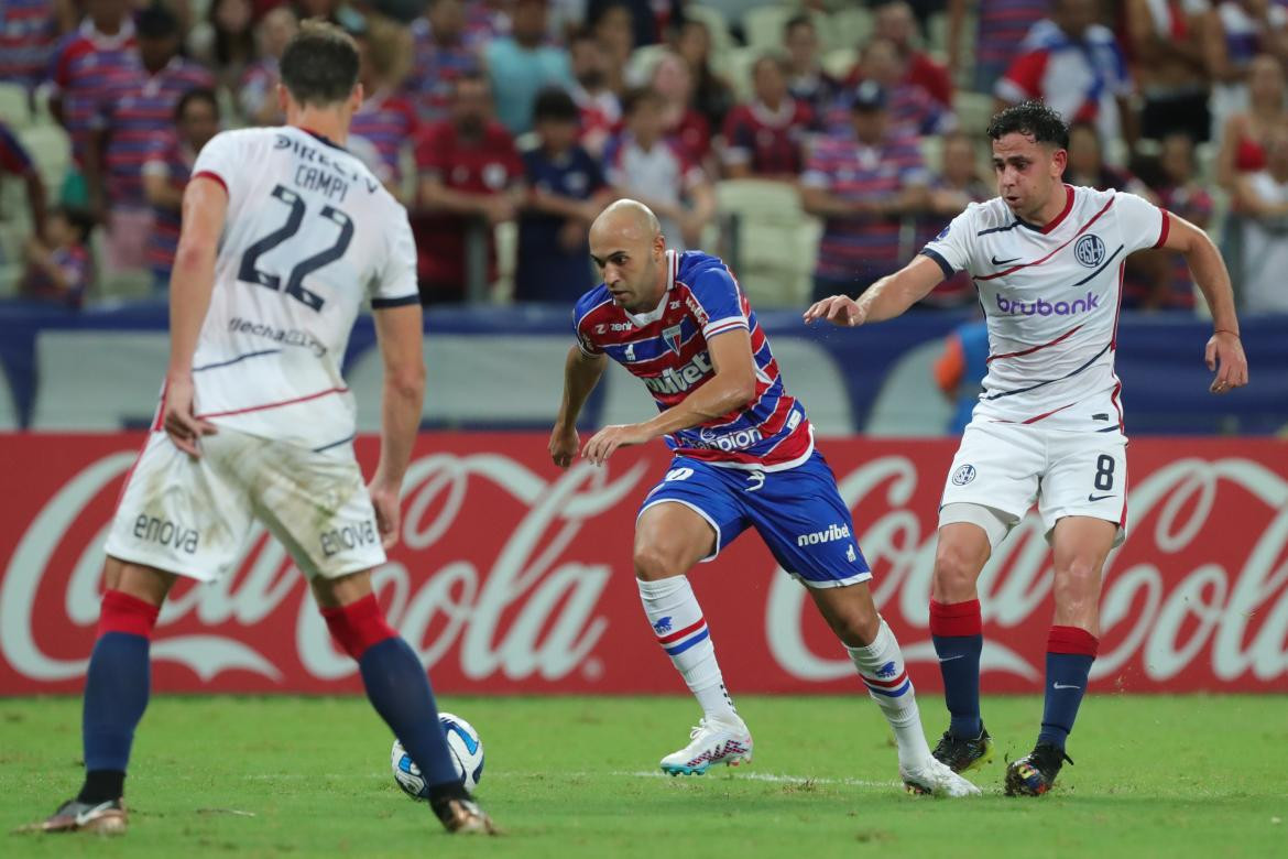 Copa Sudamericana, Fortaleza vs. San Lorenzo. Foto: EFE.