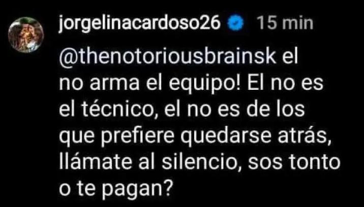 El cruce entre la mujer de Di María y los hinchas de la Juventus. Foto: Captura de pantalla.