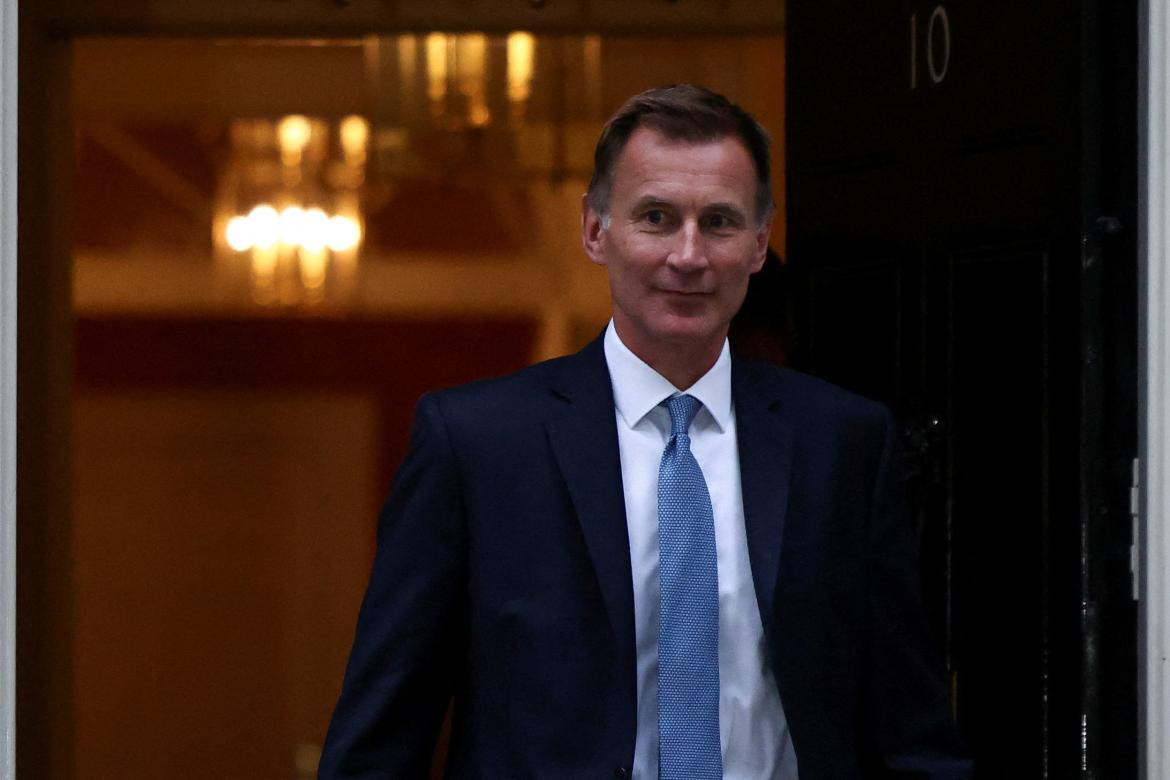 Jeremy Hunt, ministro de Economía británico. Foto: Reuters