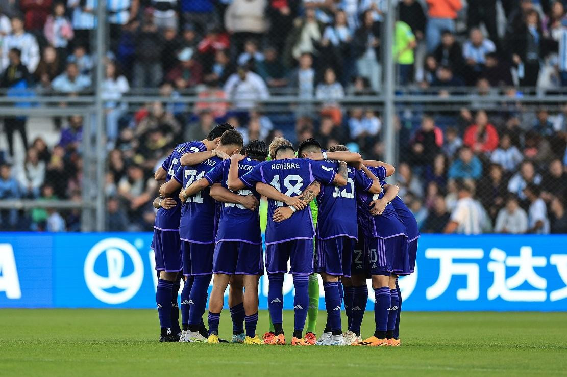 Argentina vs. Nueva Zelanda; Mundial Sub 20. Foto: Twitter @Argentina.