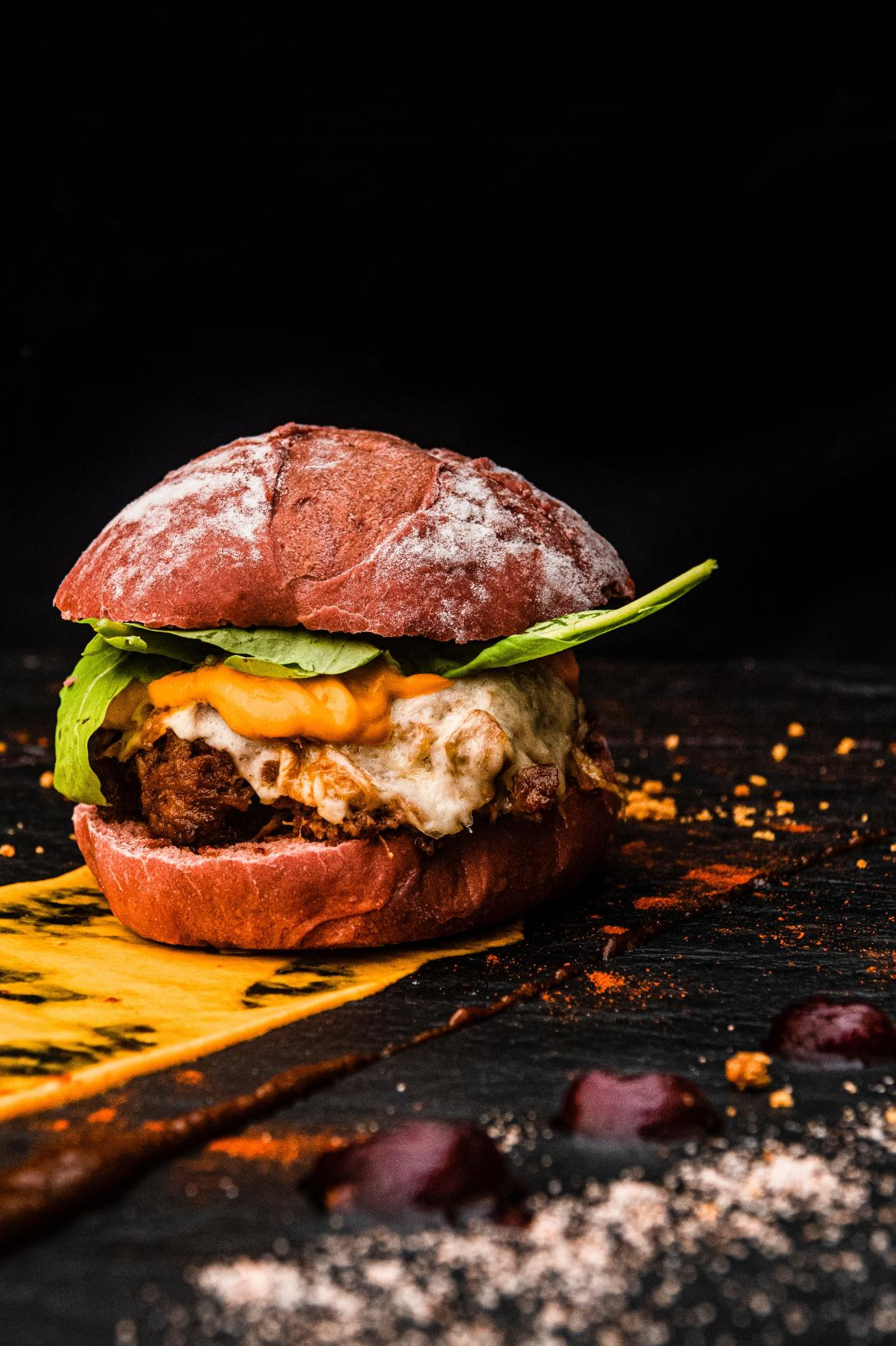 Hamburguesa. Foto: Unsplash.