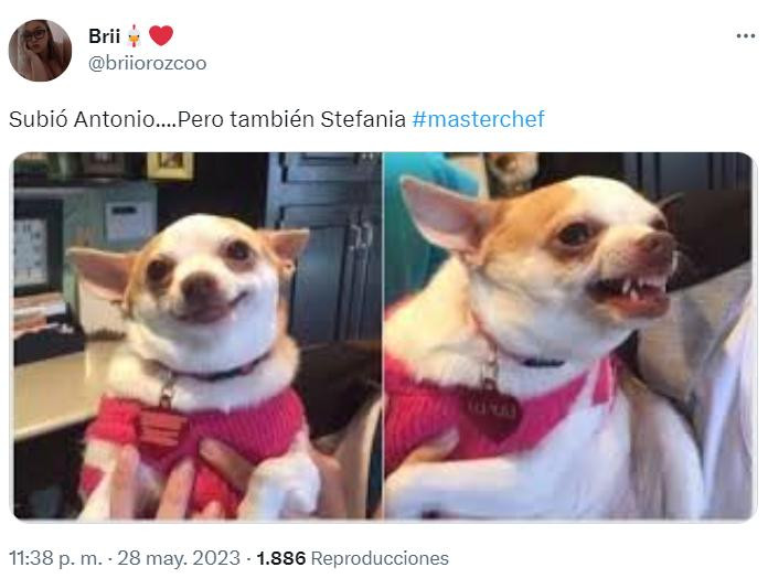 Meme de MasterChef. Foto: Twitter.