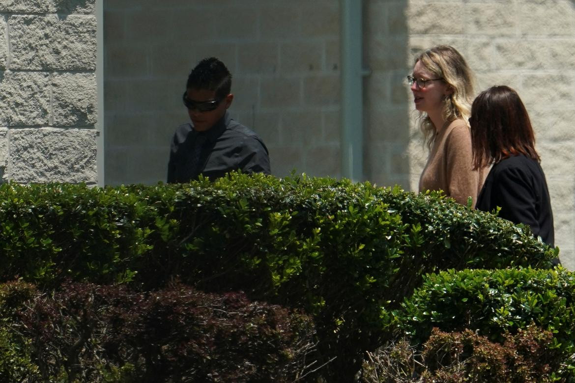 Elizabeth Holmes en la cárcel de Texas. Foto: REUTERS.