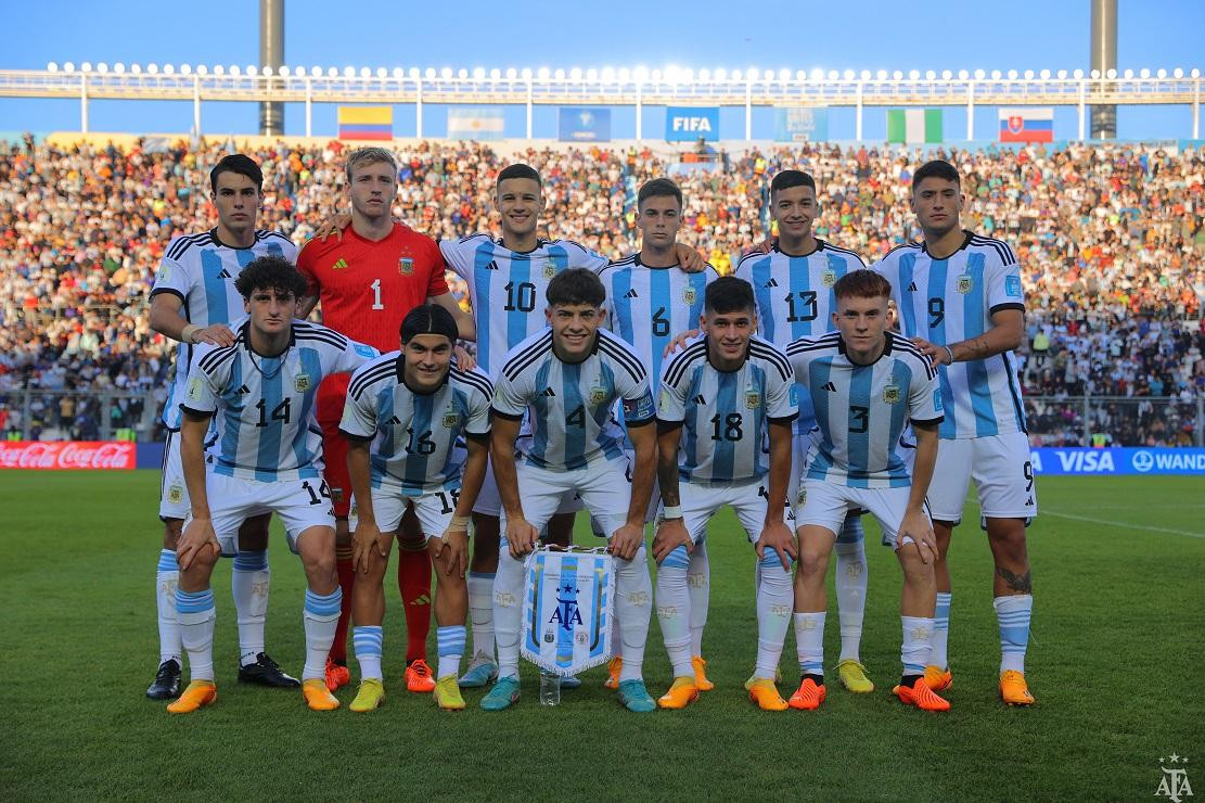 Mundial Sub 20, Argentina vs. Nigeria. Foto: @Argentina.