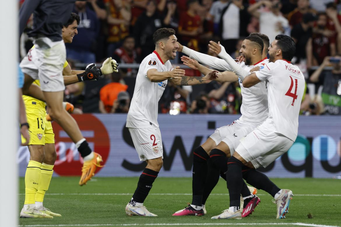 Europa League, Sevilla vs. Roma. Foto: EFE.