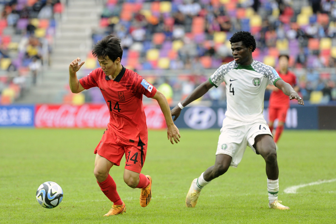 Corea del Sur vs. Nigeria; Mundial Sub 20. Foto: Télam.