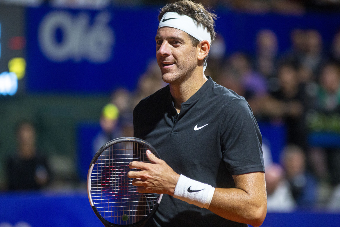 Juan Martín Del Potro vuelve a jugar al tenis. Foto: NA.