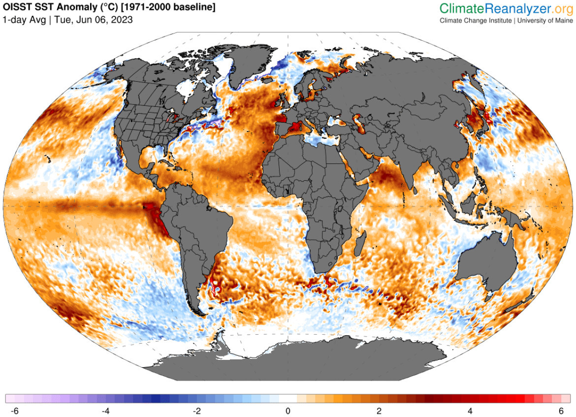 El Niño, fenómeno meteorológico. Foto: @EarthquakeChil1