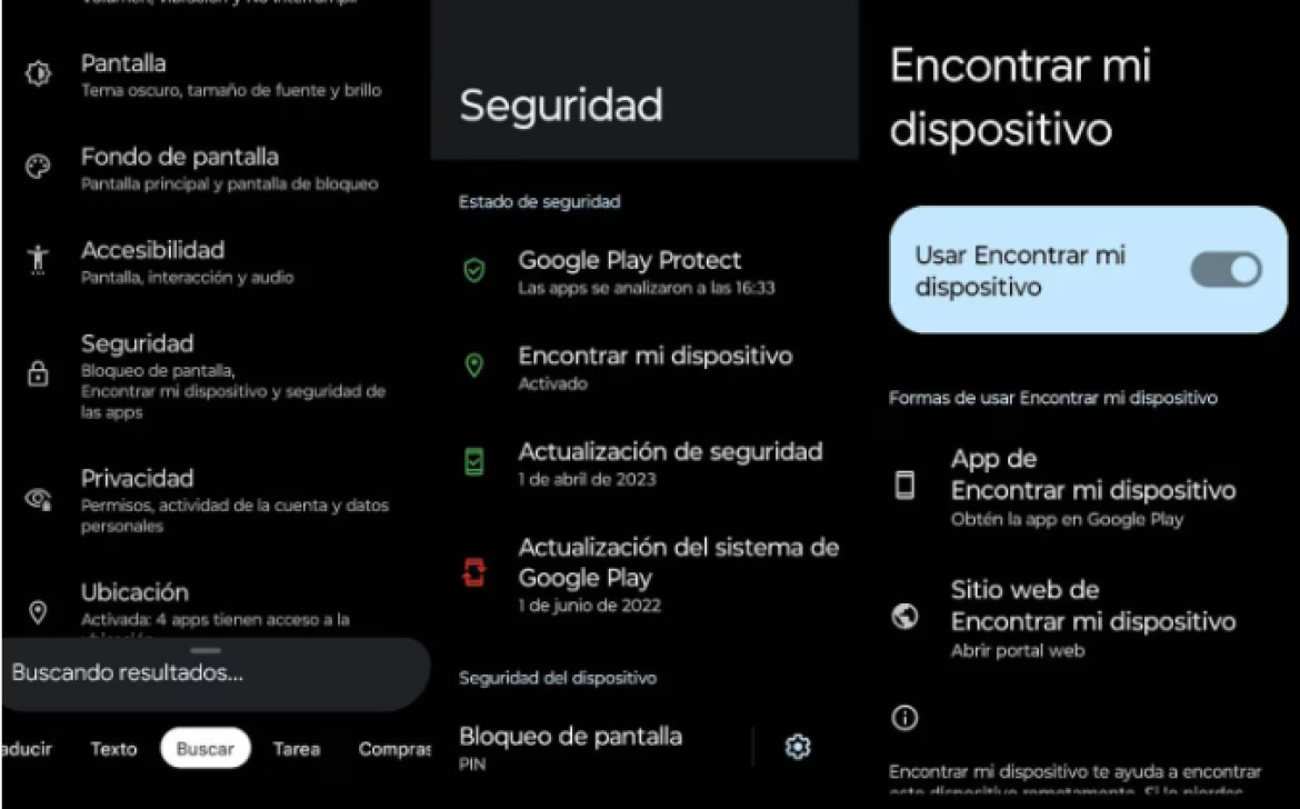 Esta es la función que debes activar si tu celular tiene el sistema operativo Android. Fuente: Web.