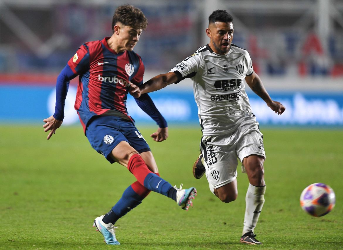 San Lorenzo vs Central Córdoba. Foto: Télam.