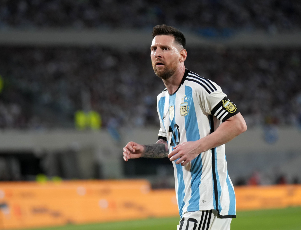 Lionel Messi disputará un solo amistoso en la gira asiática. Foto: NA.