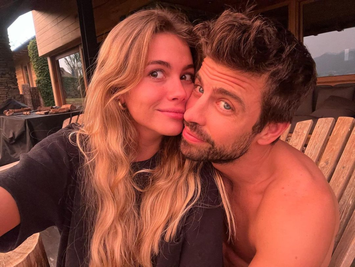 Clara Chía Marti y Gerard Piqué. Foto: Instagram/3gerardpique