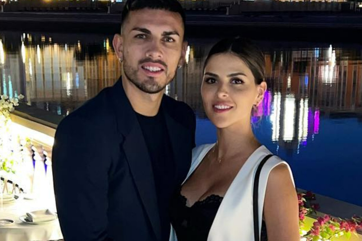 Leandro Paredes y Camila Galante. Foto: Instagram/ccamilagalantee.