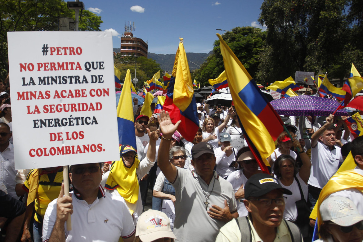 Protestas en Colombia. Foto: EFE