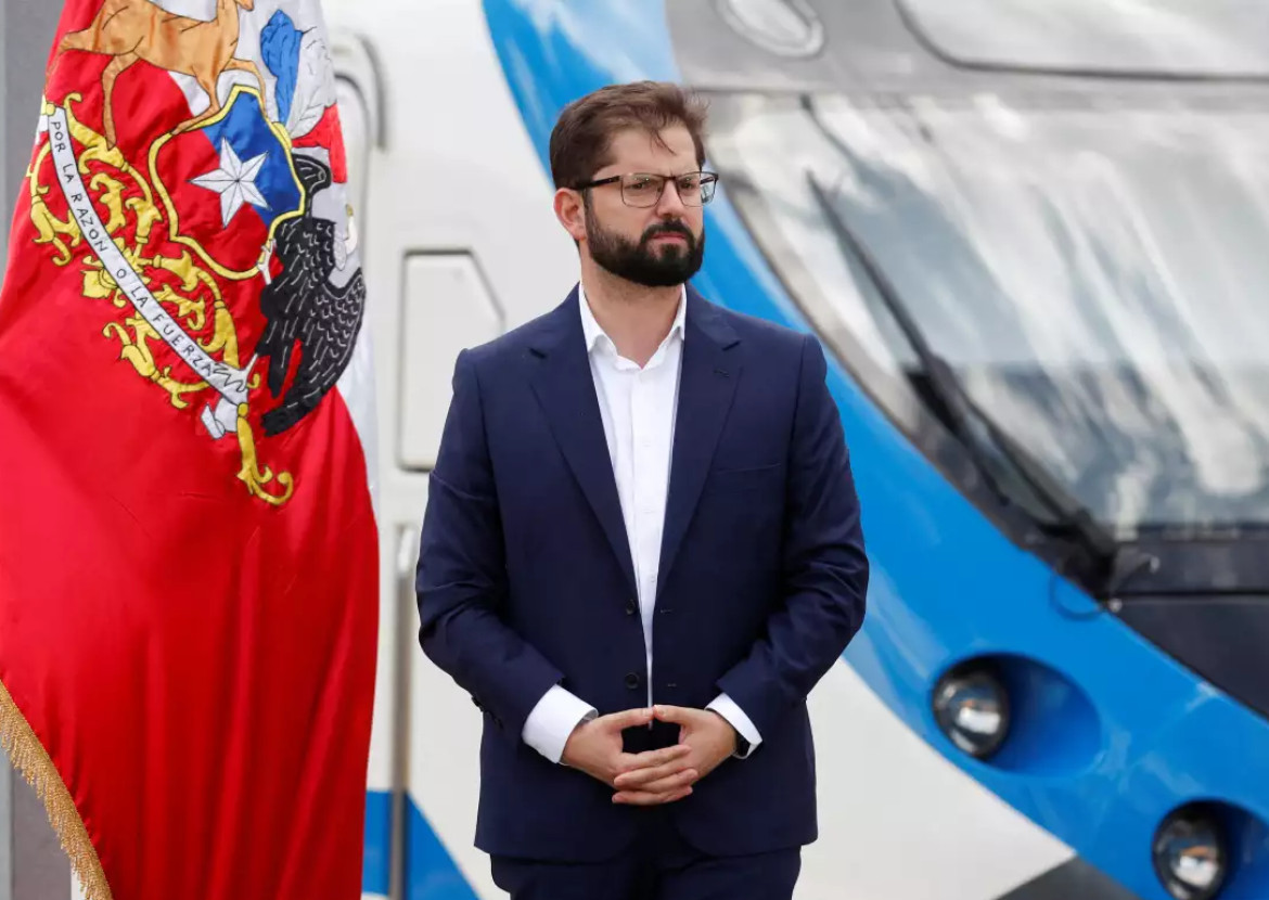 Gabriel Boric, presidente de Chile. Foto: Reuters