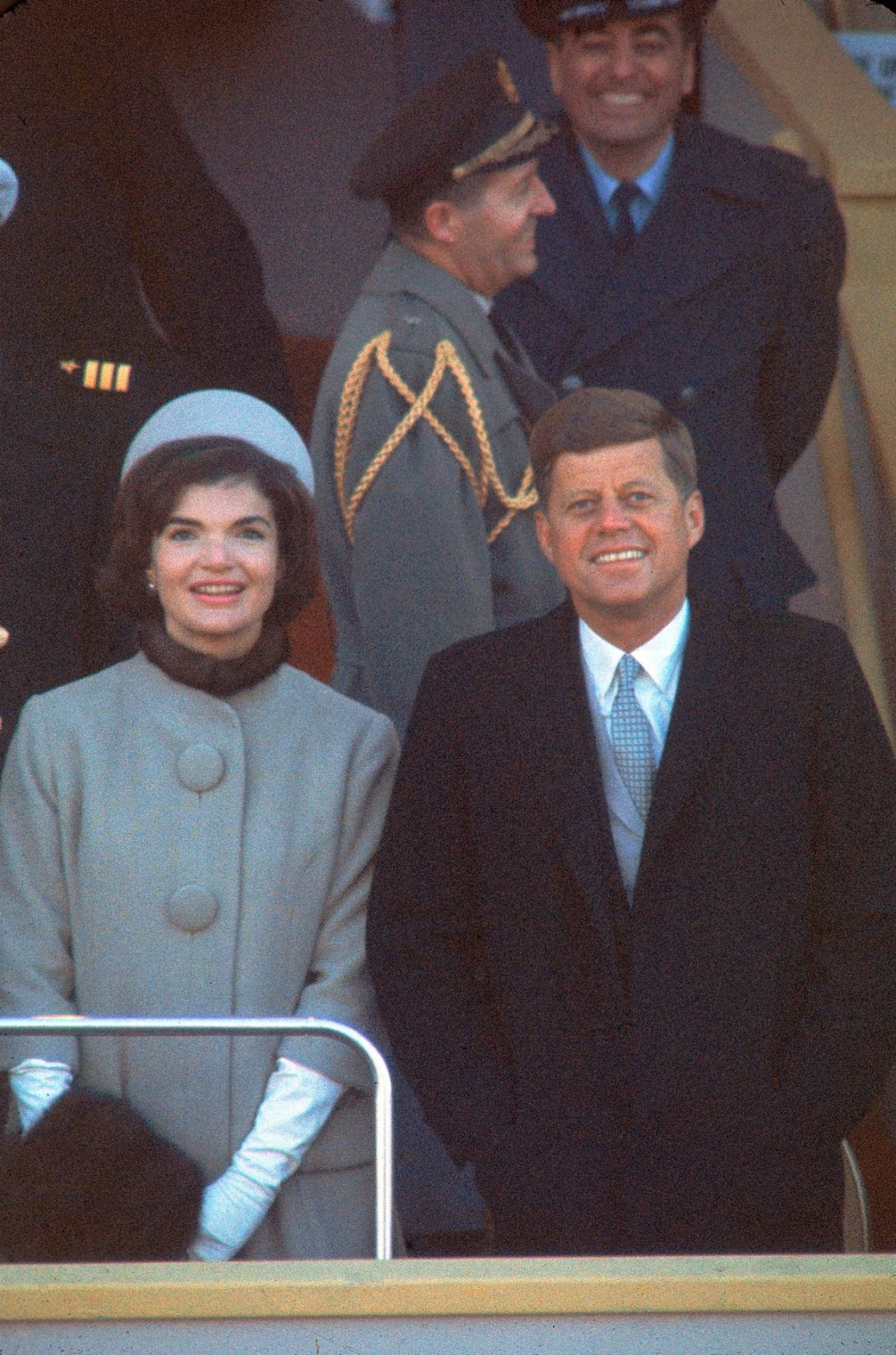 Jackie y J.K Kennedy. Foto: Twitter @AnuNaganathan