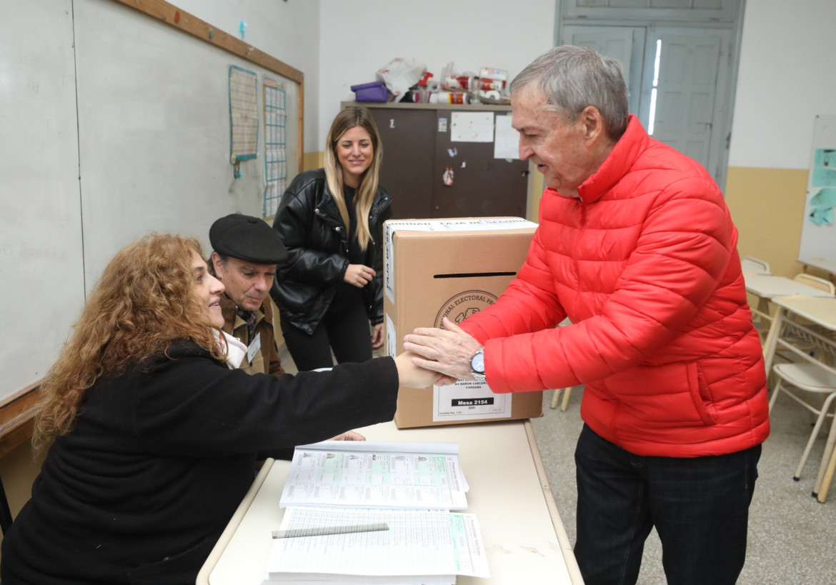 Juan Schiaretti, elecciones en Córdoba. Foto: NA.