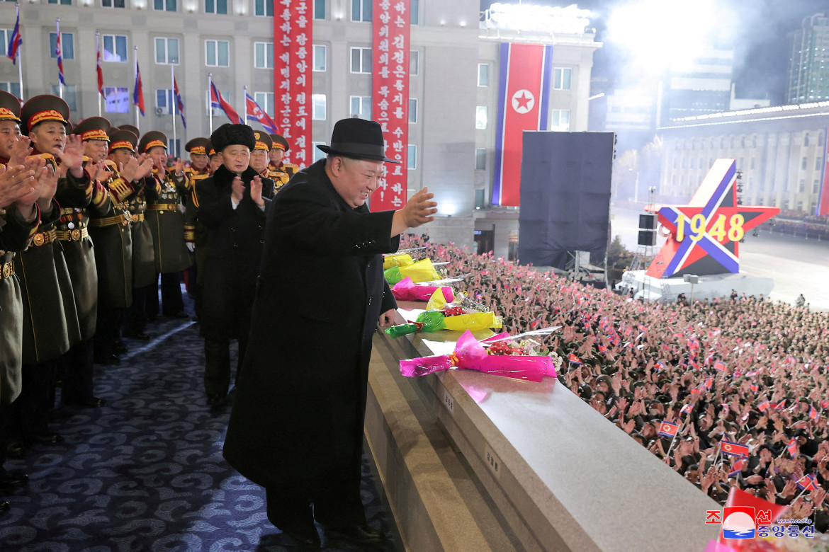 Acto por el aniversaro de la Guerra de Corea, Corea del Norte. Foto: Reuters.