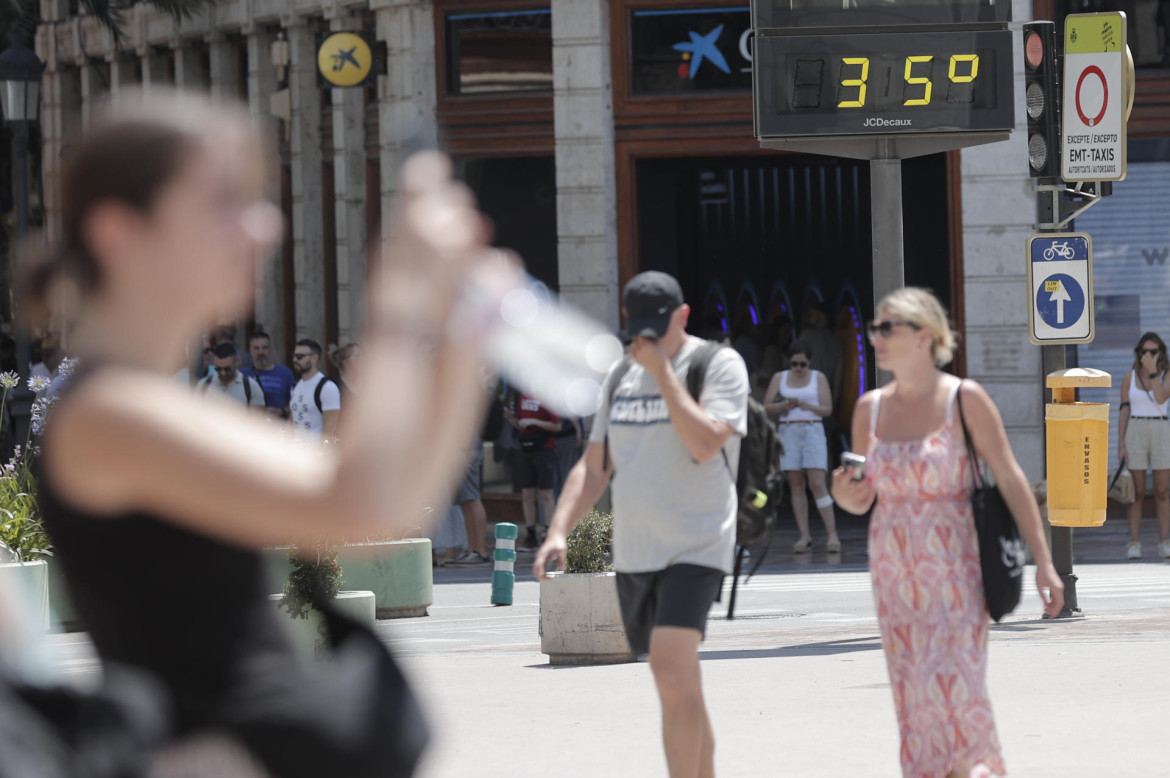 Ola de calor en España. Foto: EFE.