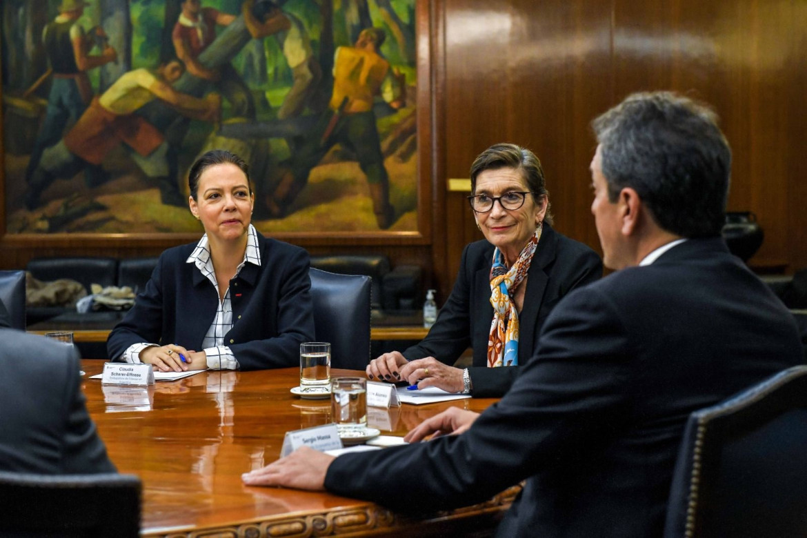 Sergio Massa, acuerdo con el Club de París. Foto: Ministerio de Economía.