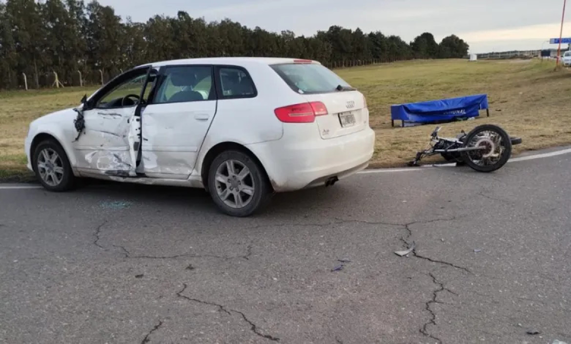 Un motociclista perdió la vida en un accidente de tránsito en Punta Alta. Foto: Gentileza La Dorrego.