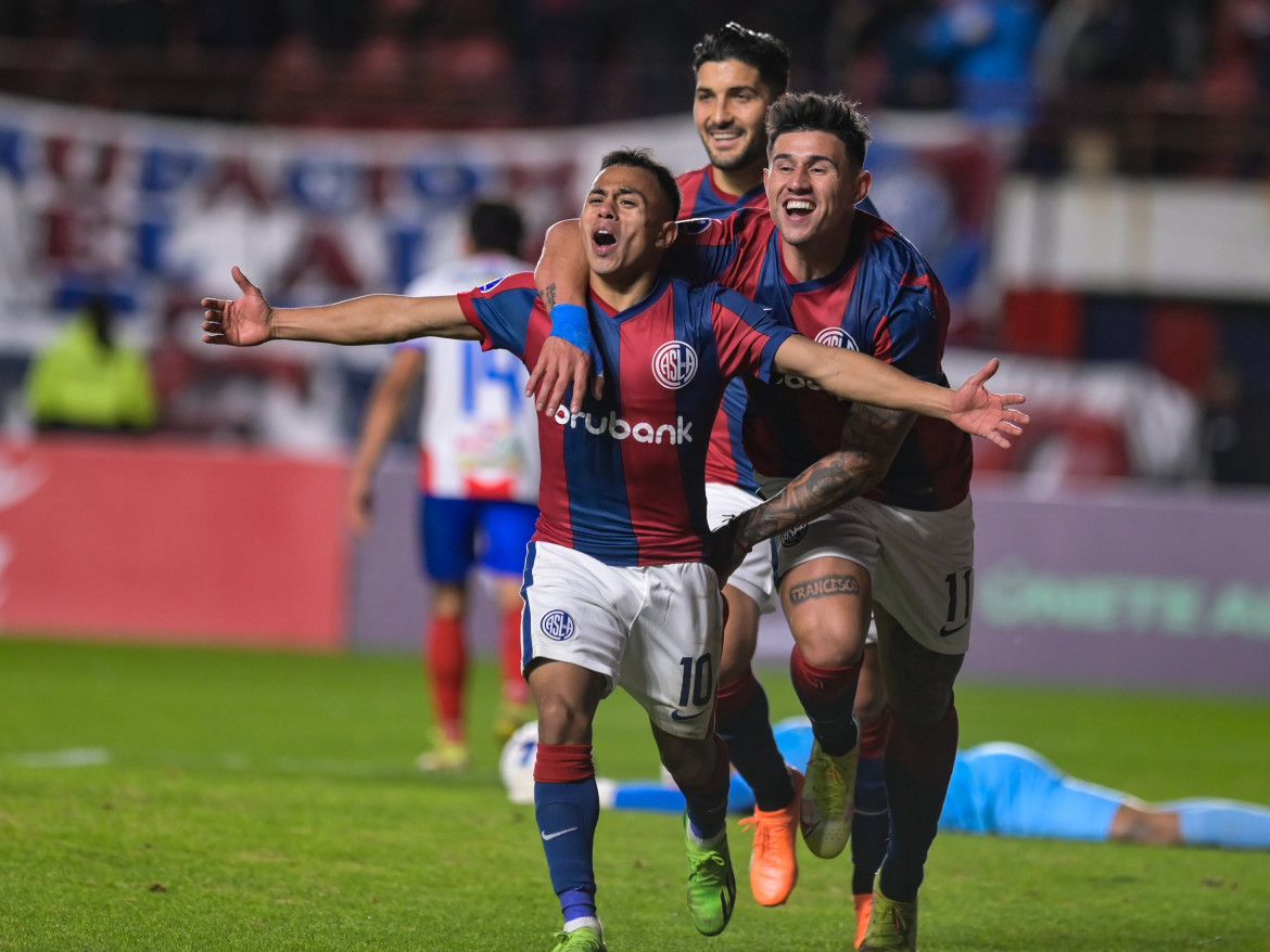 Copa Sudamericana, San Lorenzo vs. Estudiantes de Mérida. Foto: @SanLorenzo.