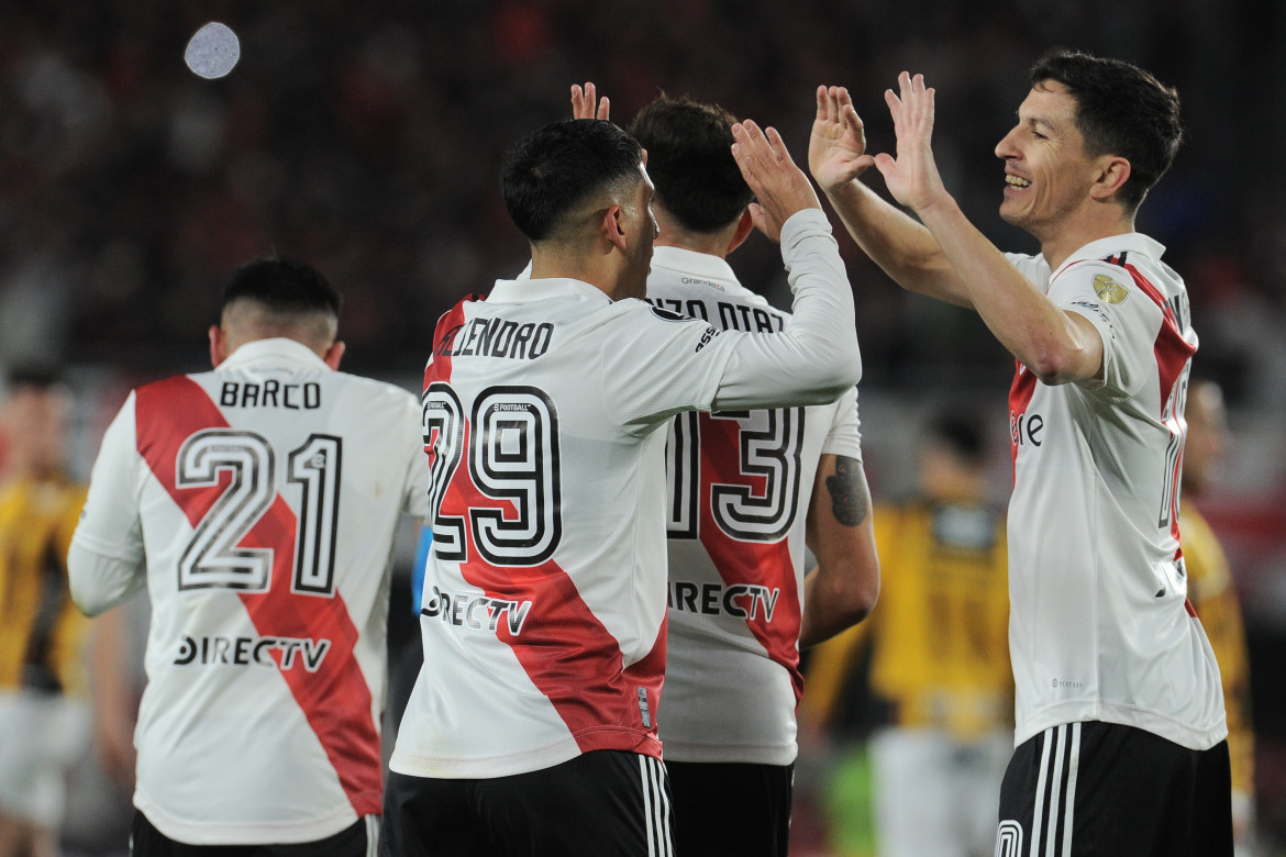 Copa Libertadores, River vs. The Strongest. Foto: Telam.