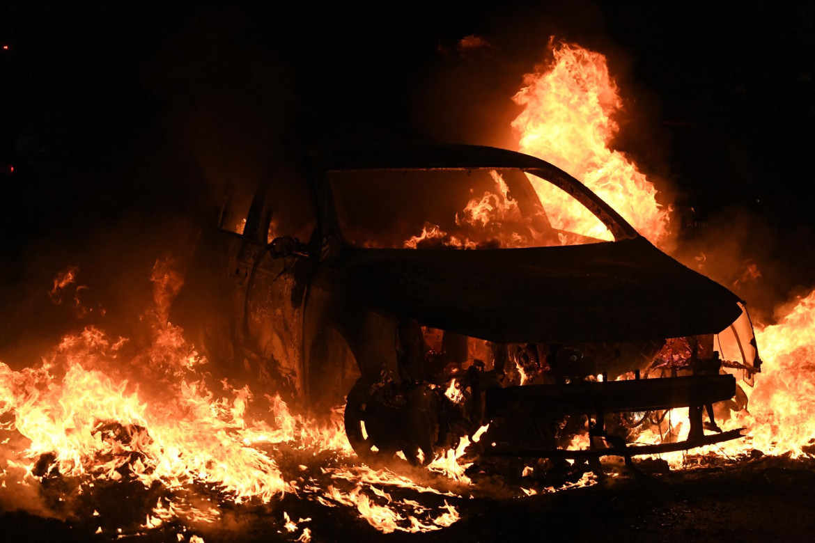 Disturbios en Francia. Foto: EFE.