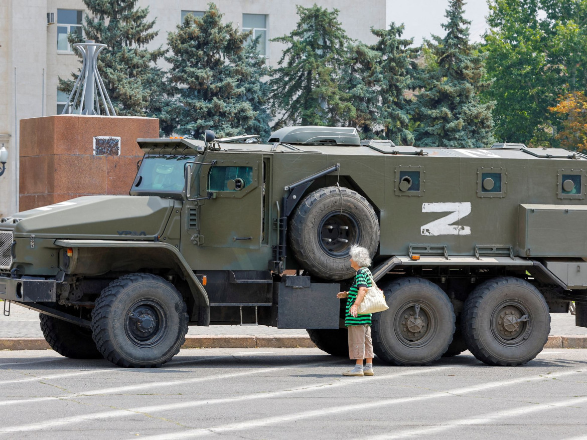 Tanque Bielorrusia. Foto: Reuters