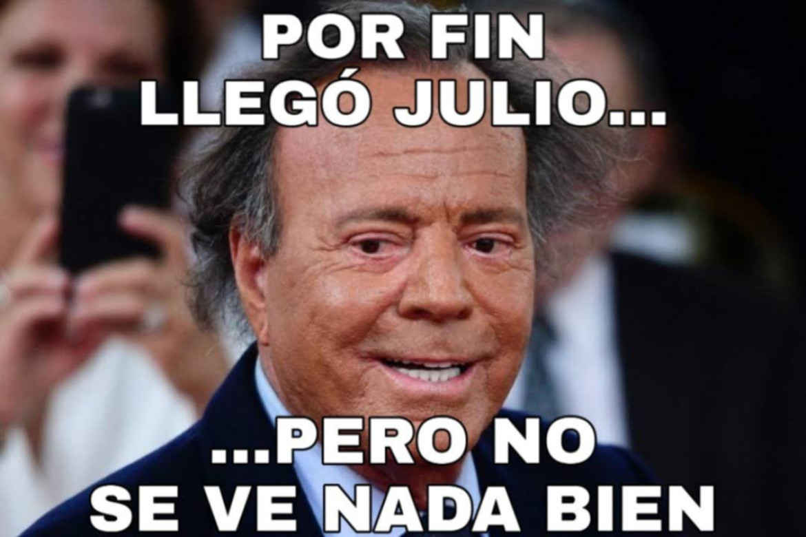 Memes de julio. Foto: Twitter.