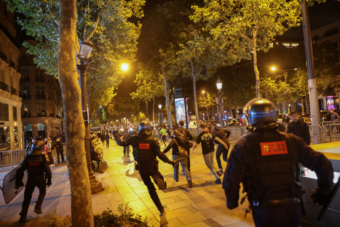 Disturbios en Francia. Foto: Reuters.