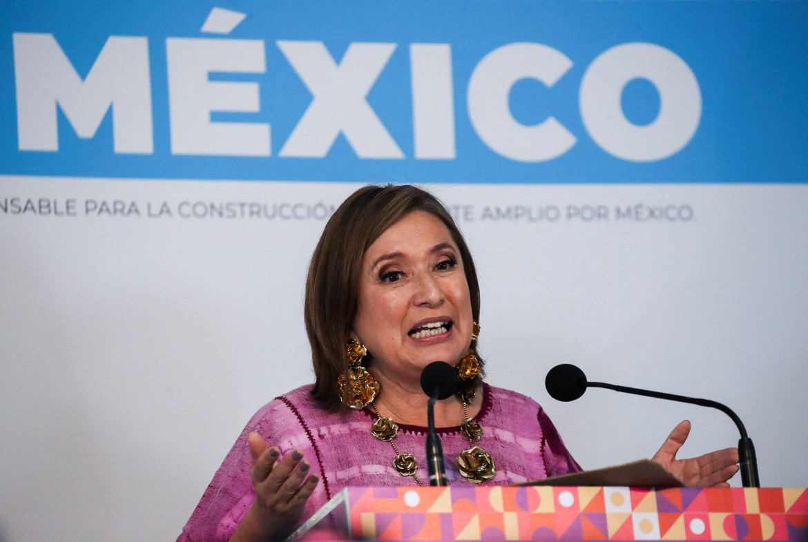 Xóchitl Gálvez, candidata a presidente en México. Foto: REUTERS.