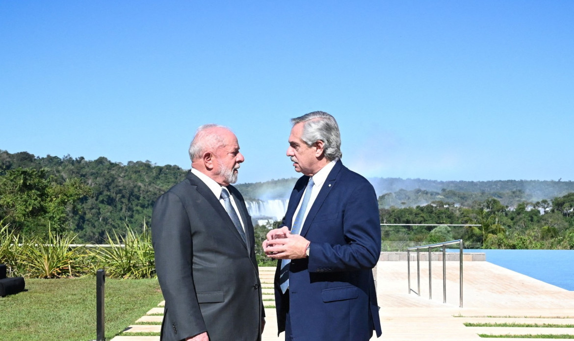 Lula da Silva y Alberto Fernández. Foto: Reuters.