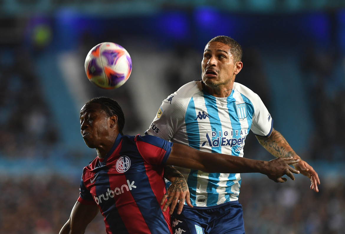 Liga Profesional, Racing vs. San Lorenzo. Foto: Telam.