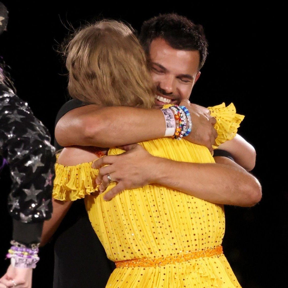 Taylor Swift y Taylor Lautner. Foto: Twitter.