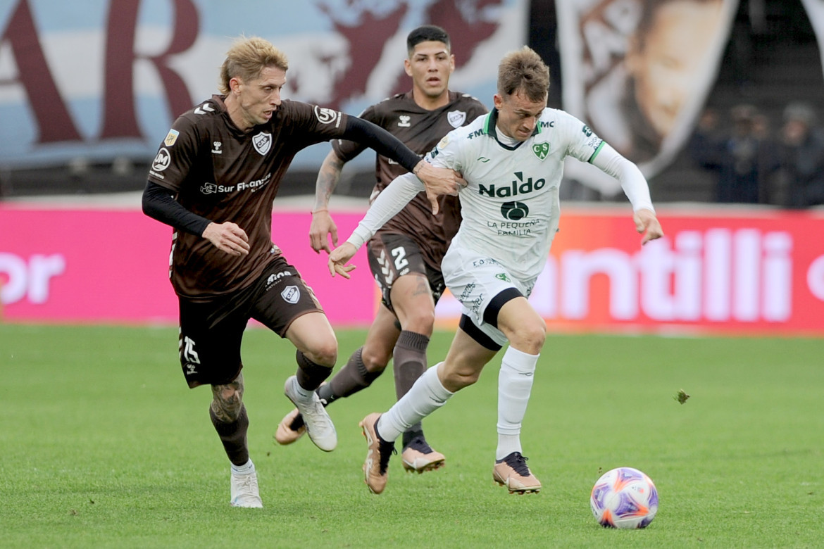 Platense vs Sarmiento. Foto: Télam.