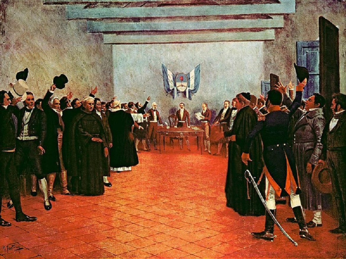 9 de julio de 1816. Foto: Google.