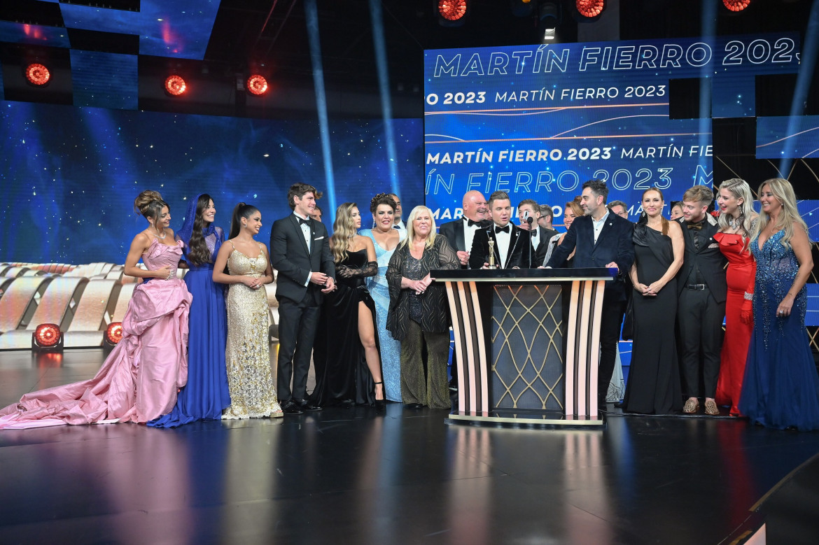 Premios Martín Fierro. Foto: NA.