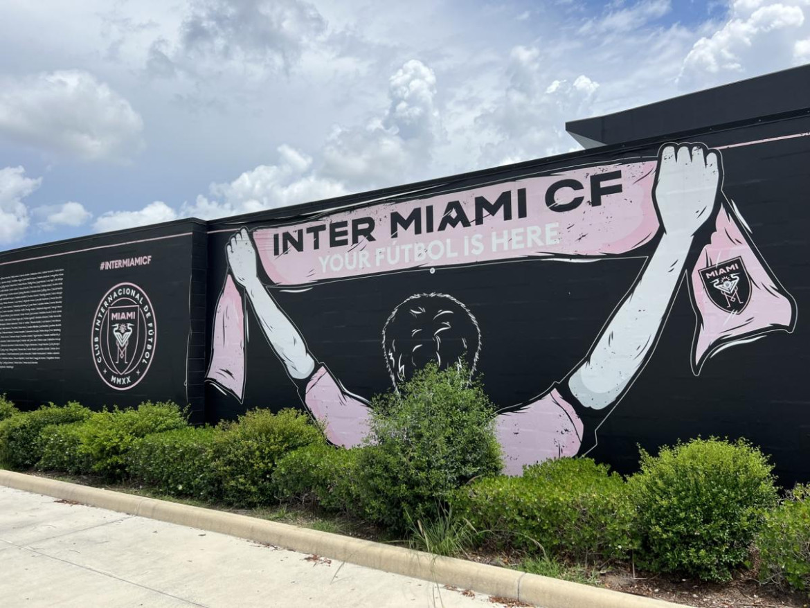 Instalaciones del Inter de Miami. Foto: EFE