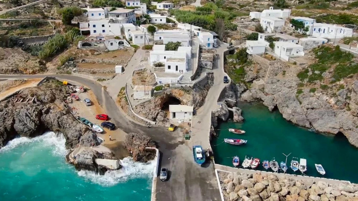 Isla de Anticiera, en Grecia. Foto: NA.