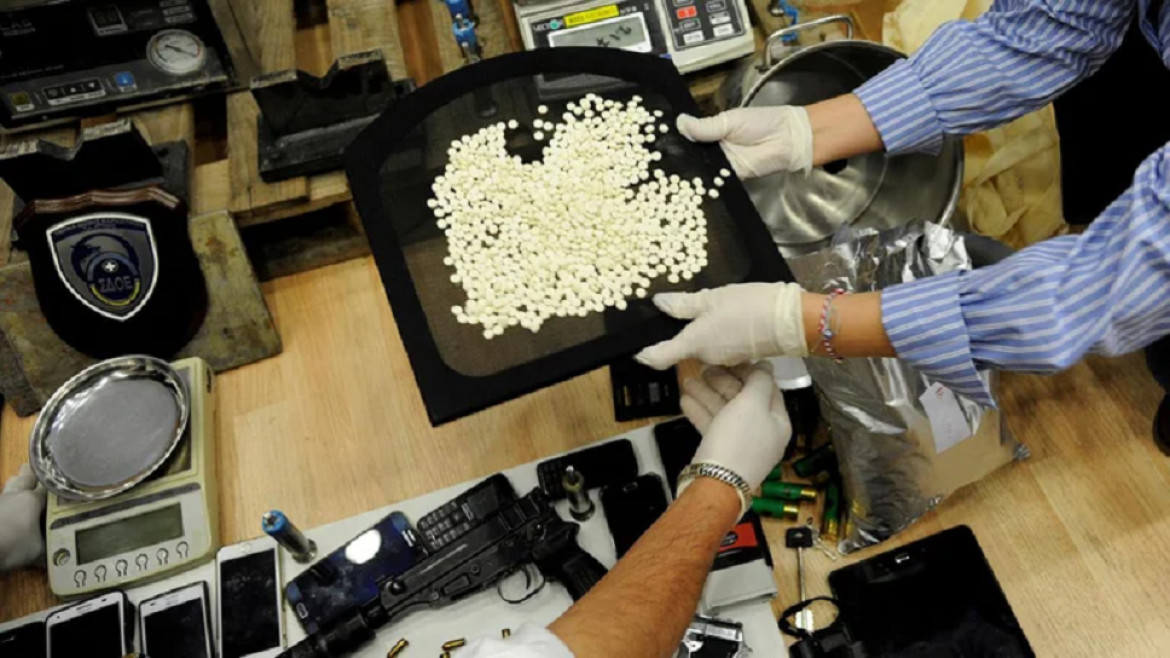 Pastillas de captagón, droga. Foto: Reuters