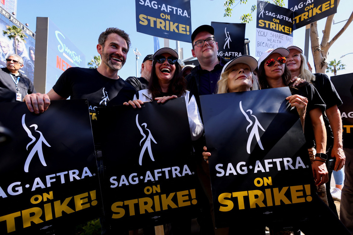 Hollywood, huelga. Foto: Reuters