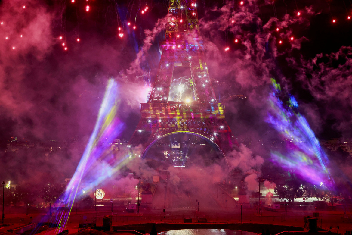 Festejos por el Día de la Bastilla en Francia. Foto: REUTERS.